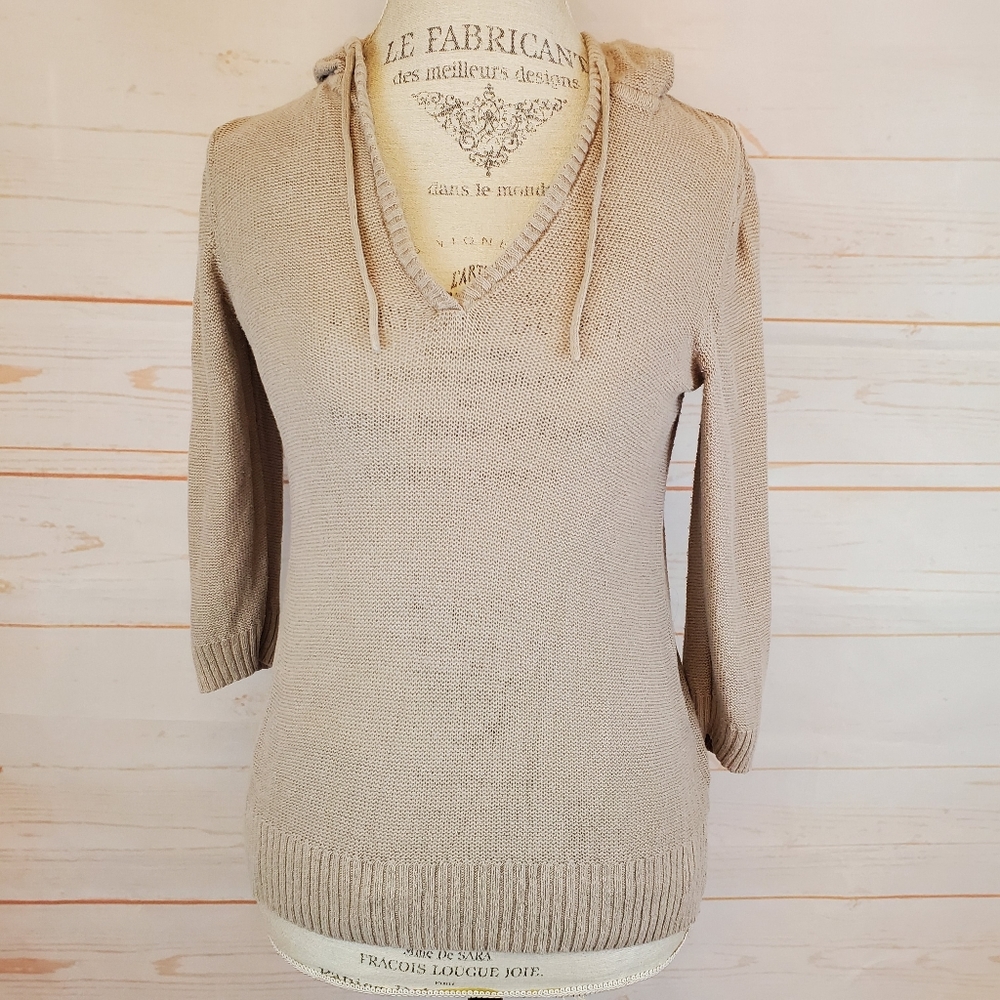 Old Navy V-Neck Hooded Sweater